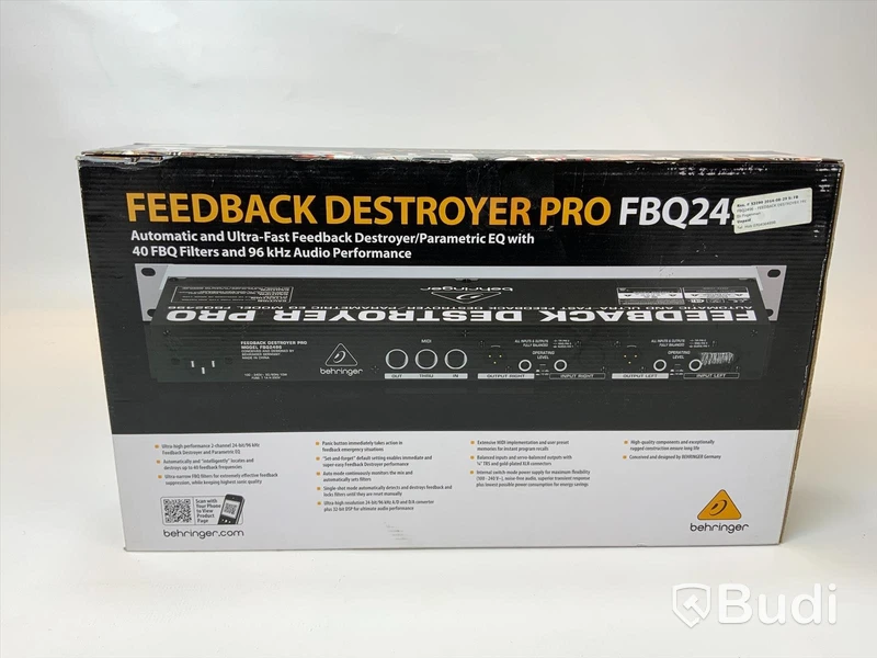 Behringer Feedback Destroyer FBQ2496